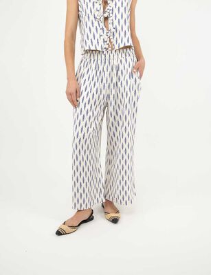 Imagen 1 del producto Pantalón Estampado Mujer Alma Crudo