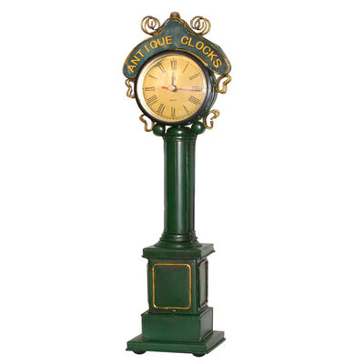 Imagen 1 del producto Adorno Reloj Metal Vgo Verde