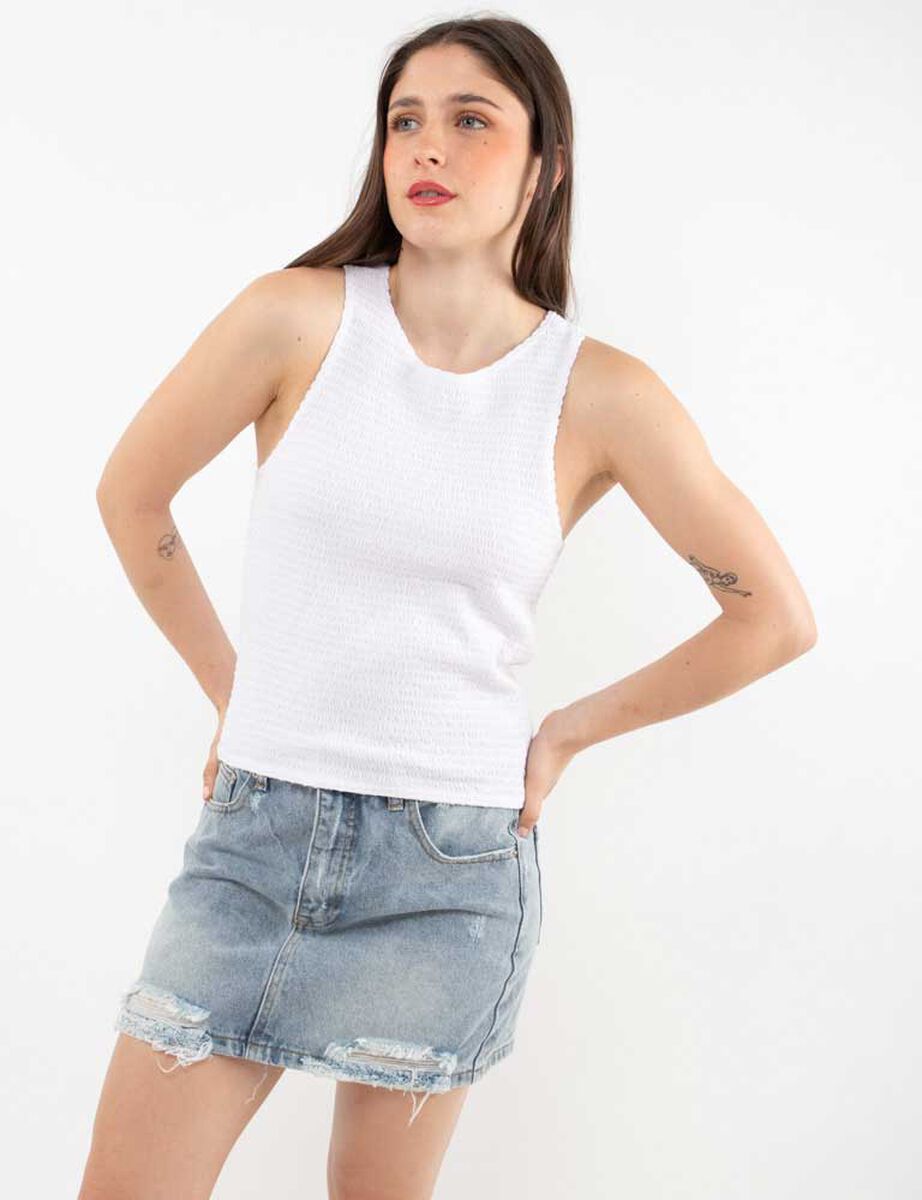Polera Sin Mangas Mujer Icono