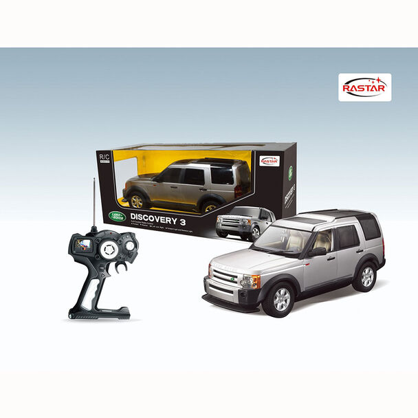 Auto R/C Rastar Land Rover Discovery Plateado 1:14