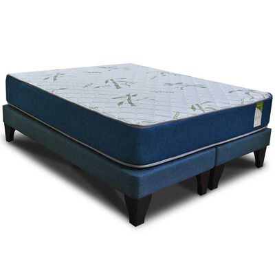 Cama Europea Sleepwell Base Dividida 2 Plazas Kiropractic