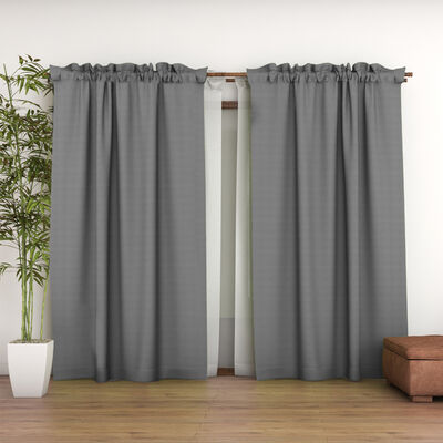 Combo Cortinas Doral Agatha 220 x 140 cm Gris