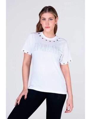 Imagen 1 del producto Polera Manga Corta Mujer Casual Sport Everlast White