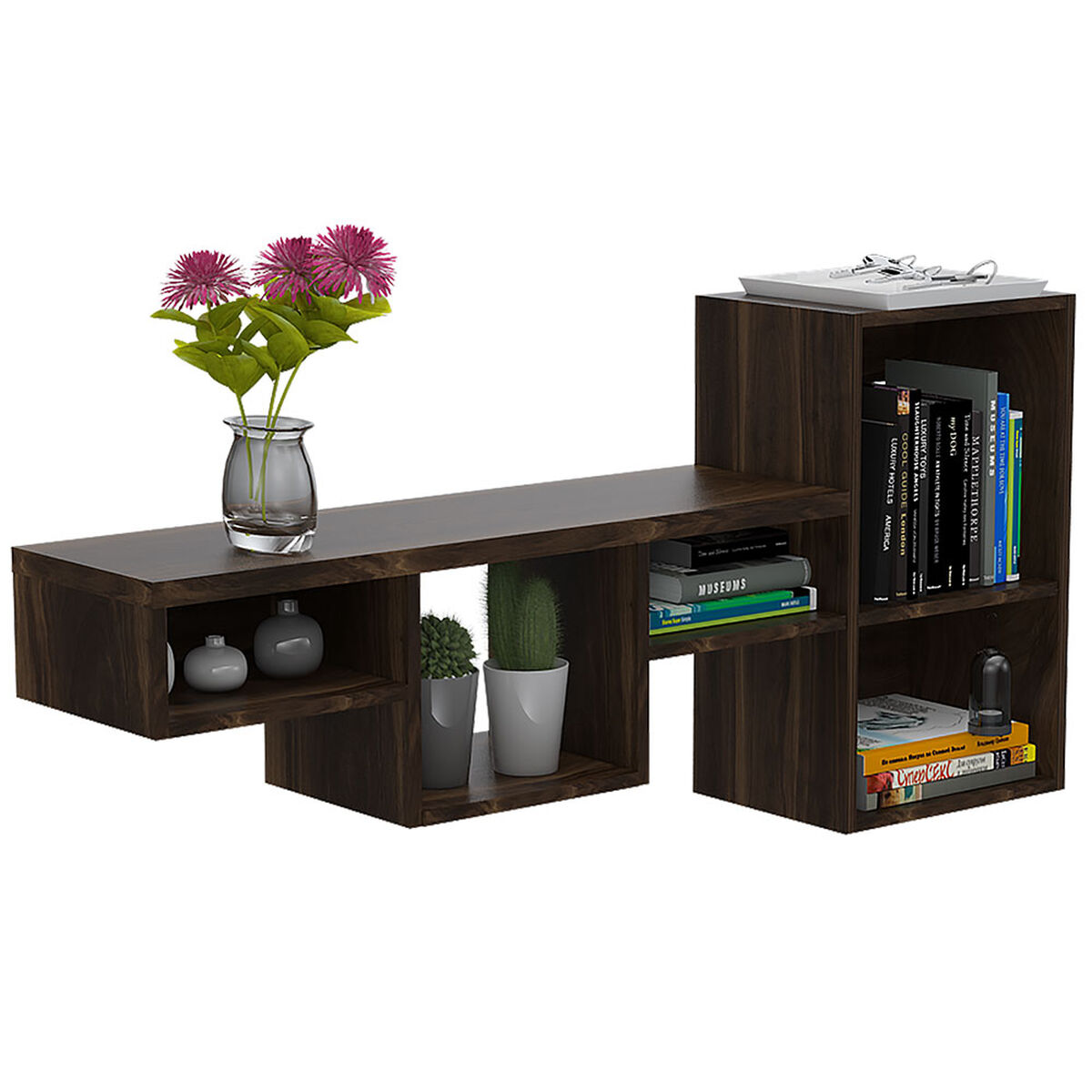 Escritorio Office 5  + Repisa Wall 1A