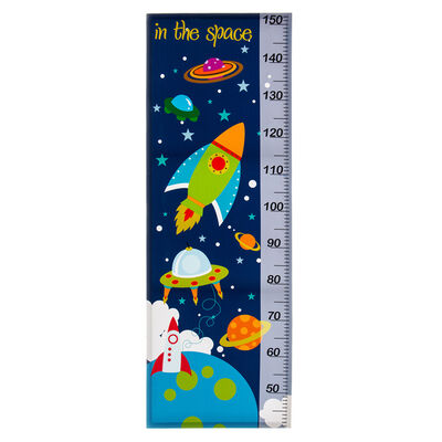 Canvas Vgo 40X113 Infantil Medidas Azul Espacio