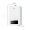 Calefont Gas Natural Midea MGWH13-26EQPCLW-GN Tiro Forzado 13 lts.