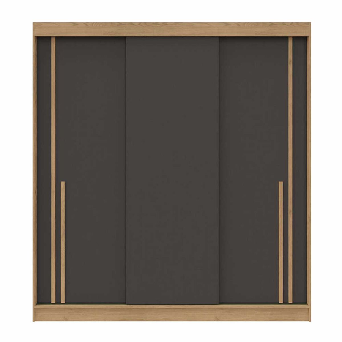 Clóset Vekkahome Lyon 3 Puertas 2 Cajones Café