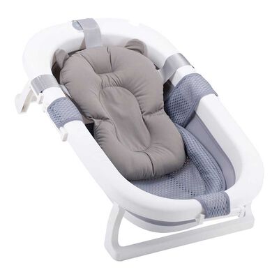 Imagen 1 del producto Bañera Plegable Bebe con Cojin Almohada y reductor Gris Bebesit