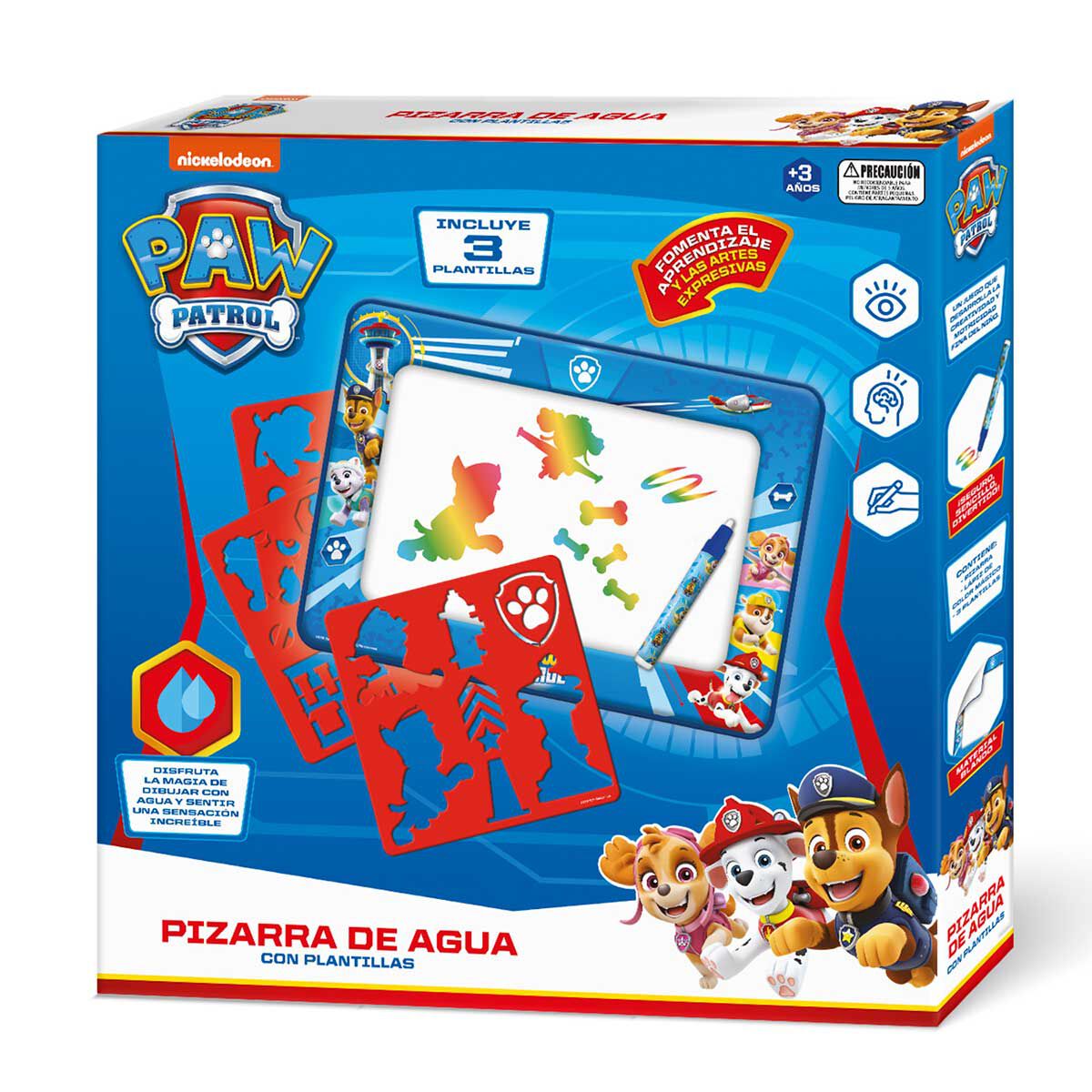 Pizarra De Agua Con Plantillas Paw Patrol
