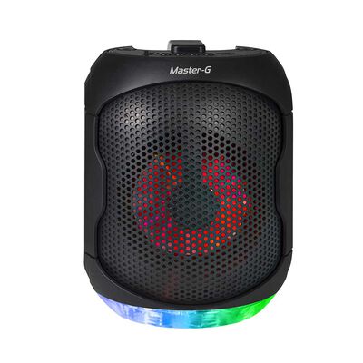Imagen 1 del producto Parlante Bluetooth Master-G MGSpyder Negro Karaoke