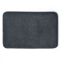 Piso de Baño American Family Chenille 60 x 40 cm. Gris