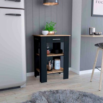 Imagen 1 del producto Isla de Cocina TuHome Cala 1 Cajón Wengue