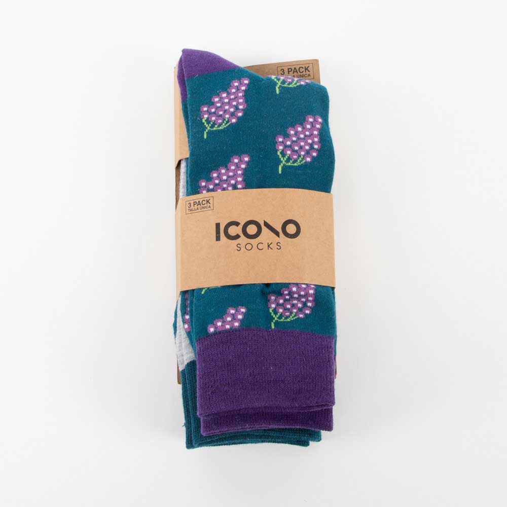 Pack 3 Calcetines Hombre Icono