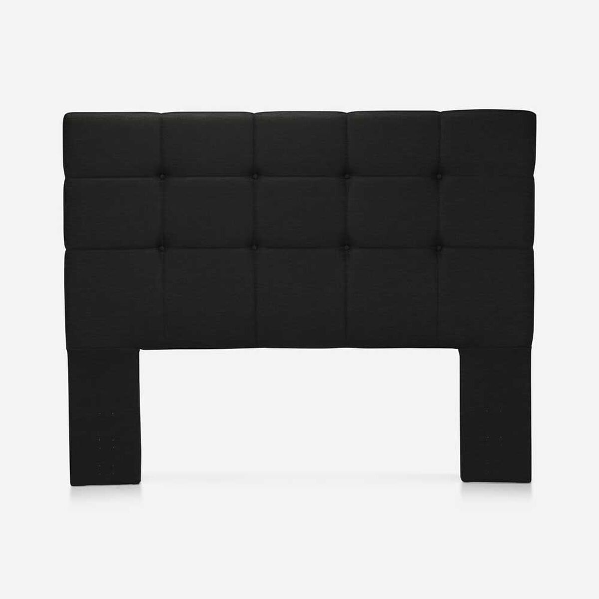 Cama Europea Rosen 2 Plazas New Style + Respaldo + 2 Veladores Issey