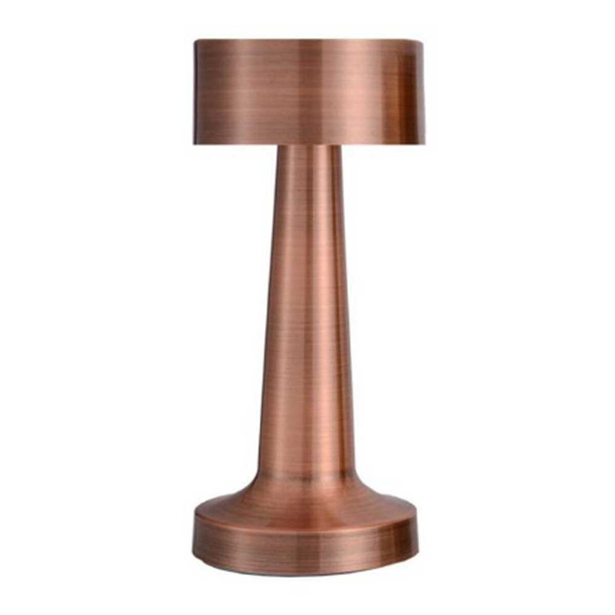 Lámpara de Mesa Metal Vgo Recargable con sensor  21 cm Cobre