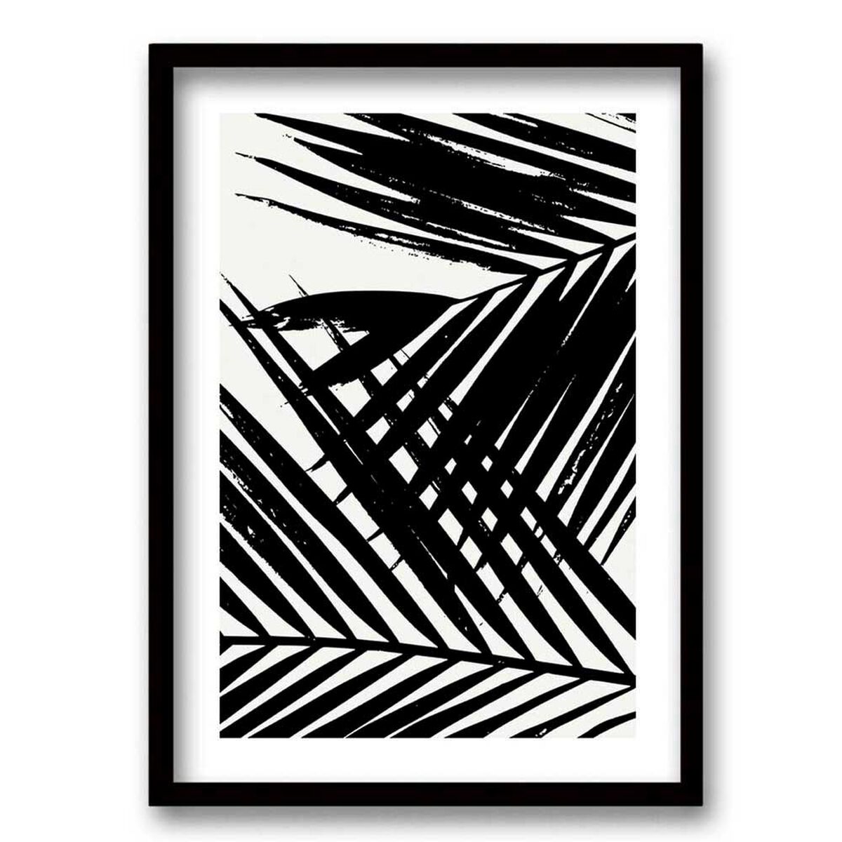 Cuadro Decorativo Retela Selva BN II 50 x 35 cm