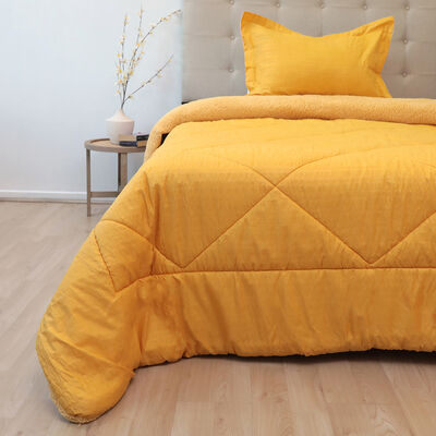 Imagen 1 del producto Plumón Doral 1,5 Plazas Senses Mostaza