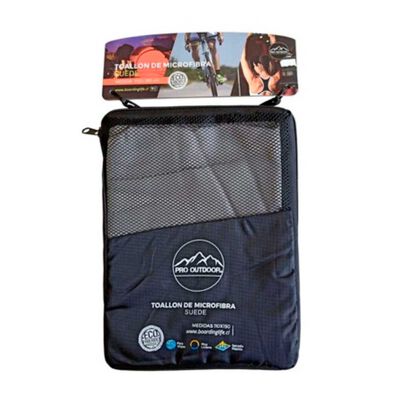 Imagen 1 del producto Toallon Suede Gris Pro Outdoor