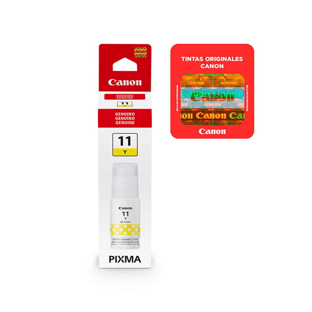 Tinta Botella Canon GI-11 Amarillo