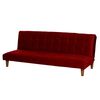 Fut&oacute;n Latam Home Turin Velvet 3 Cuerpos Burdeo