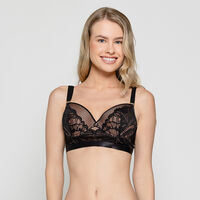 Sostén Bustier Mujer Intime Negro