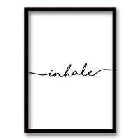 Cuadro Decorativo Retela Inhale 40 x 30 cm