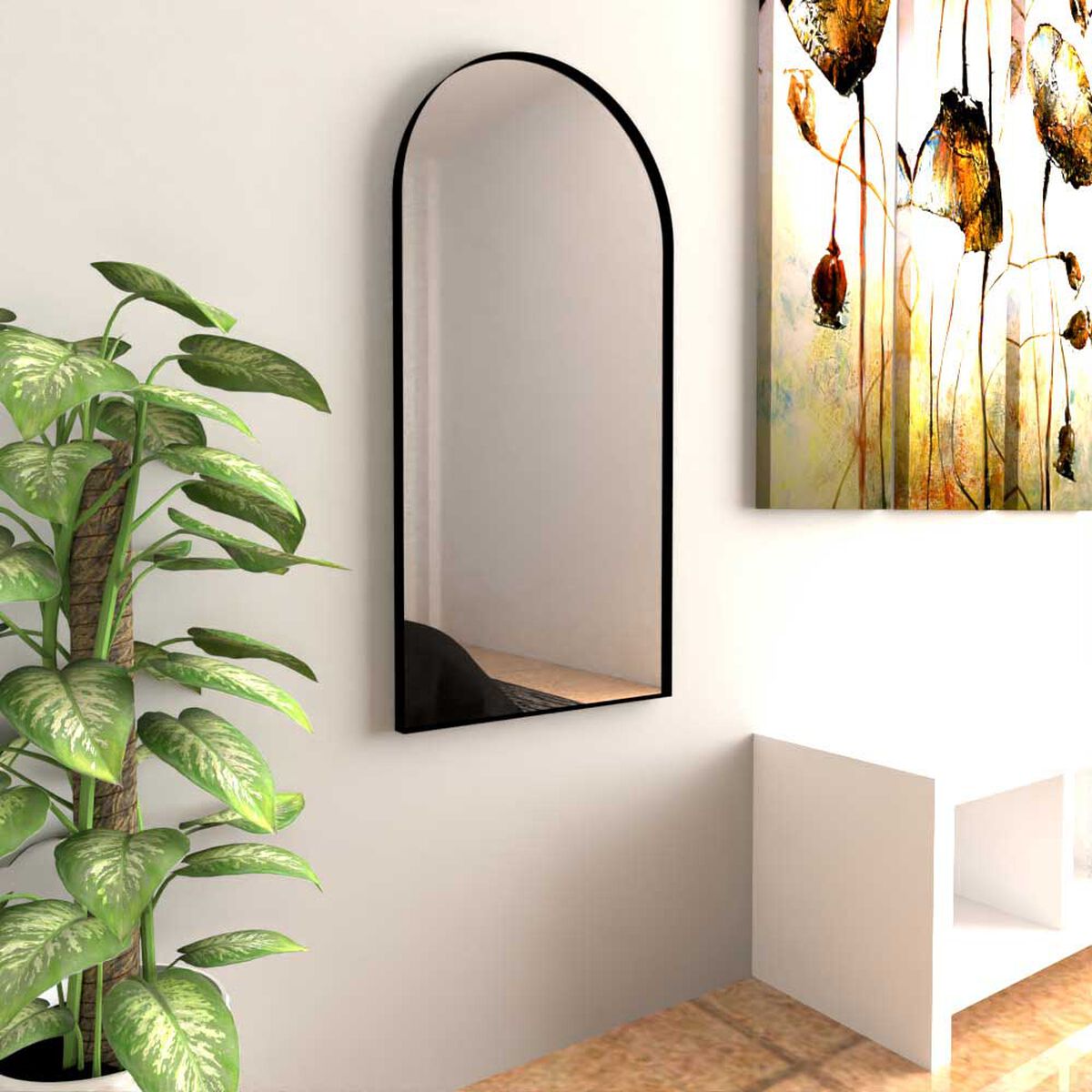 Espejo de Vidrio TuHome Goliat 90 x 45 cm