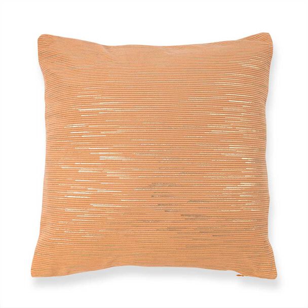 Cojín Velvet Foil Casanova Coral 45 x 45 cm