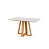 Comedor Decocasa Tm86 4 Sillas Off White Castaño