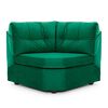 Sofá Seccional Muebles MPR Alerce 5 Verde Esmeralda