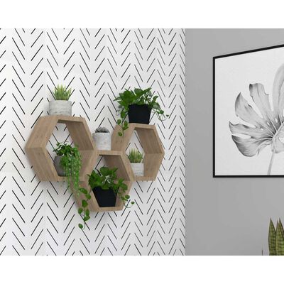 Imagen 2 del producto Repisa TuHome Hades Rovere