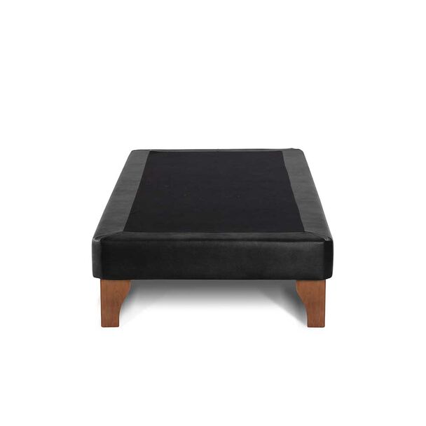 Base Europea Dividida Latam Home 1,5 Plazas Zen Cuero Negro
