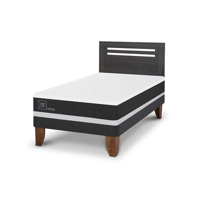 Imagen 2 del producto Cama Europea CIC Base Normal 1,5 Plazas Ortopedic + Respaldo Munich