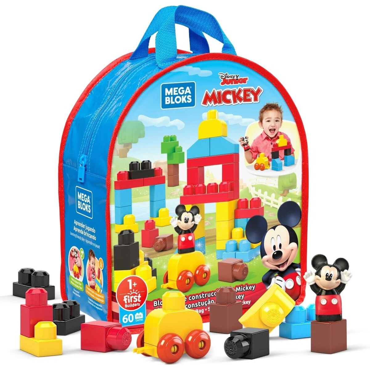 Set de Bloques de Construcción Mickey Mouse Megablocks