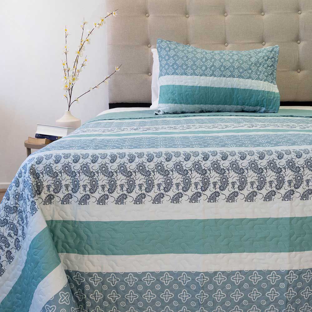 Quilt Doral 1,5 Plazas Origins Diseños D7