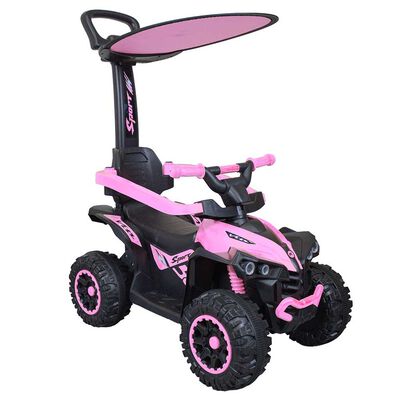 Moto 4 Ruedas Push Rosa Bebesit