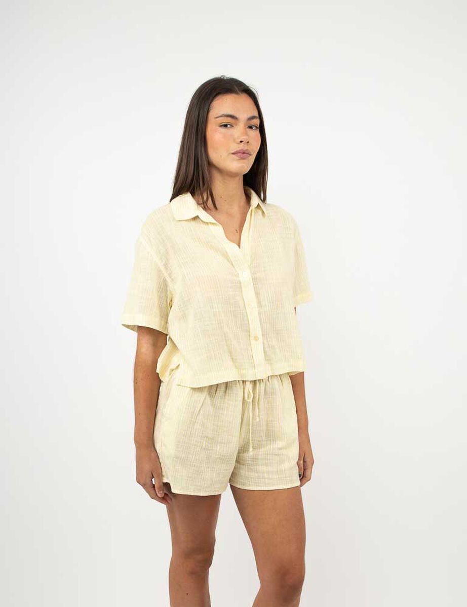 Blusa Manga Corta Mujer Icono