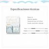 Pack Ajuar Bebé Ropa Algodón 24 Piezas Celeste Lubabycas