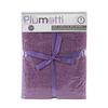Set 2 Toallas de Baño Plumetti Colorix 68 x 137 cm Morado