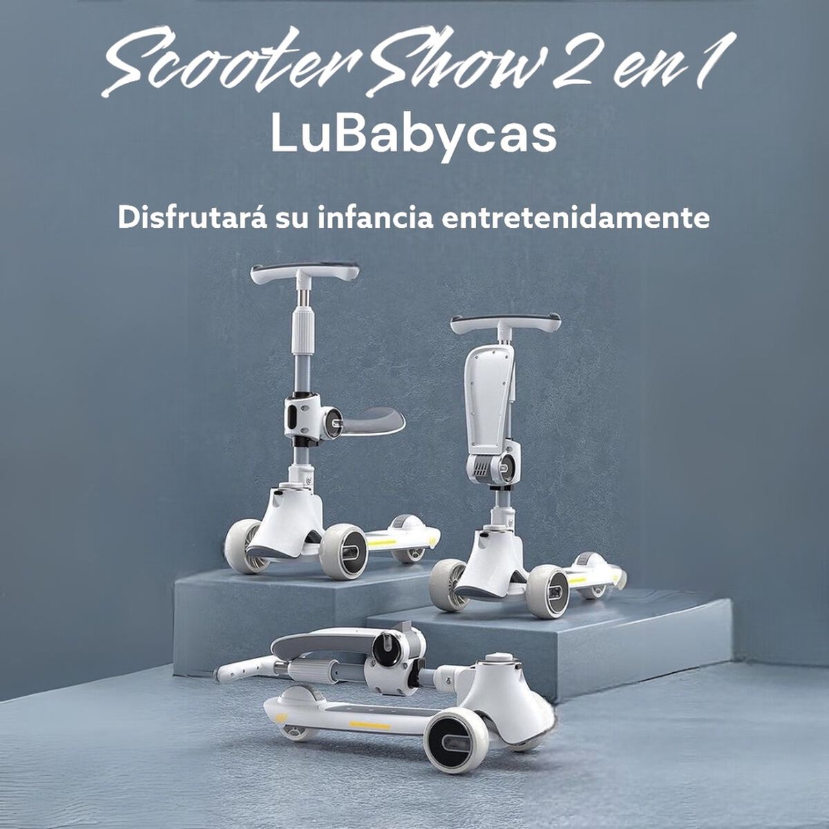 Scooter Show Gris LuBabycas