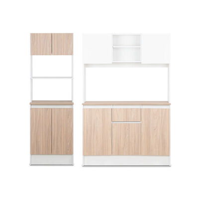 Mueble de Cocina CIC Capri Napoles Blanco-Olmo Alpino