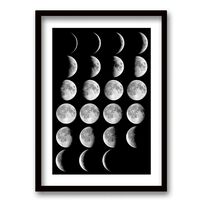 Cuadro Decorativo Retela Moons 70 x 50 cm
