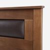 Cama Europea Rosen 1,5 Plazas Pratta + Respaldo Ferrara