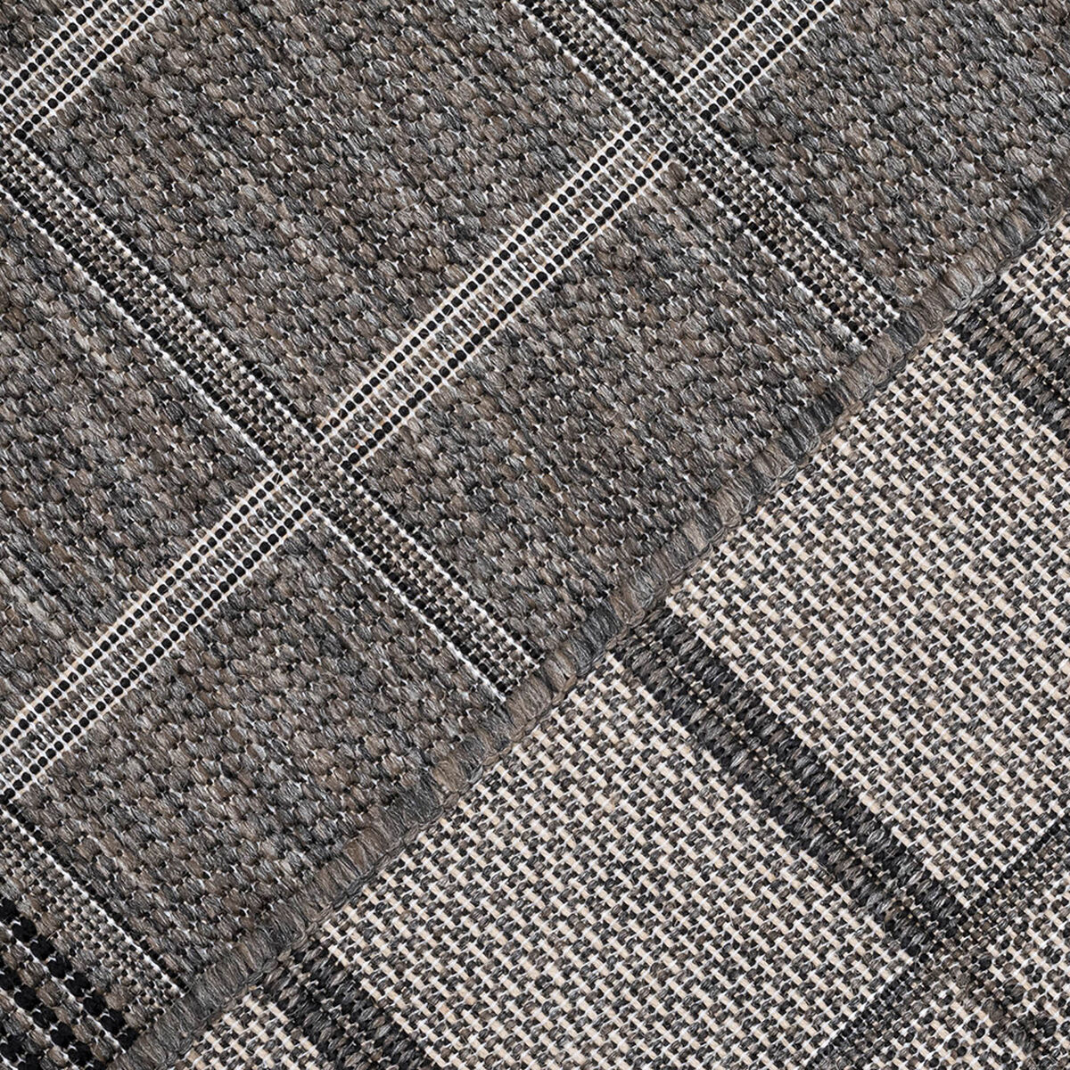Alfombra Idetex Sisal Negro 200 x 285 cm