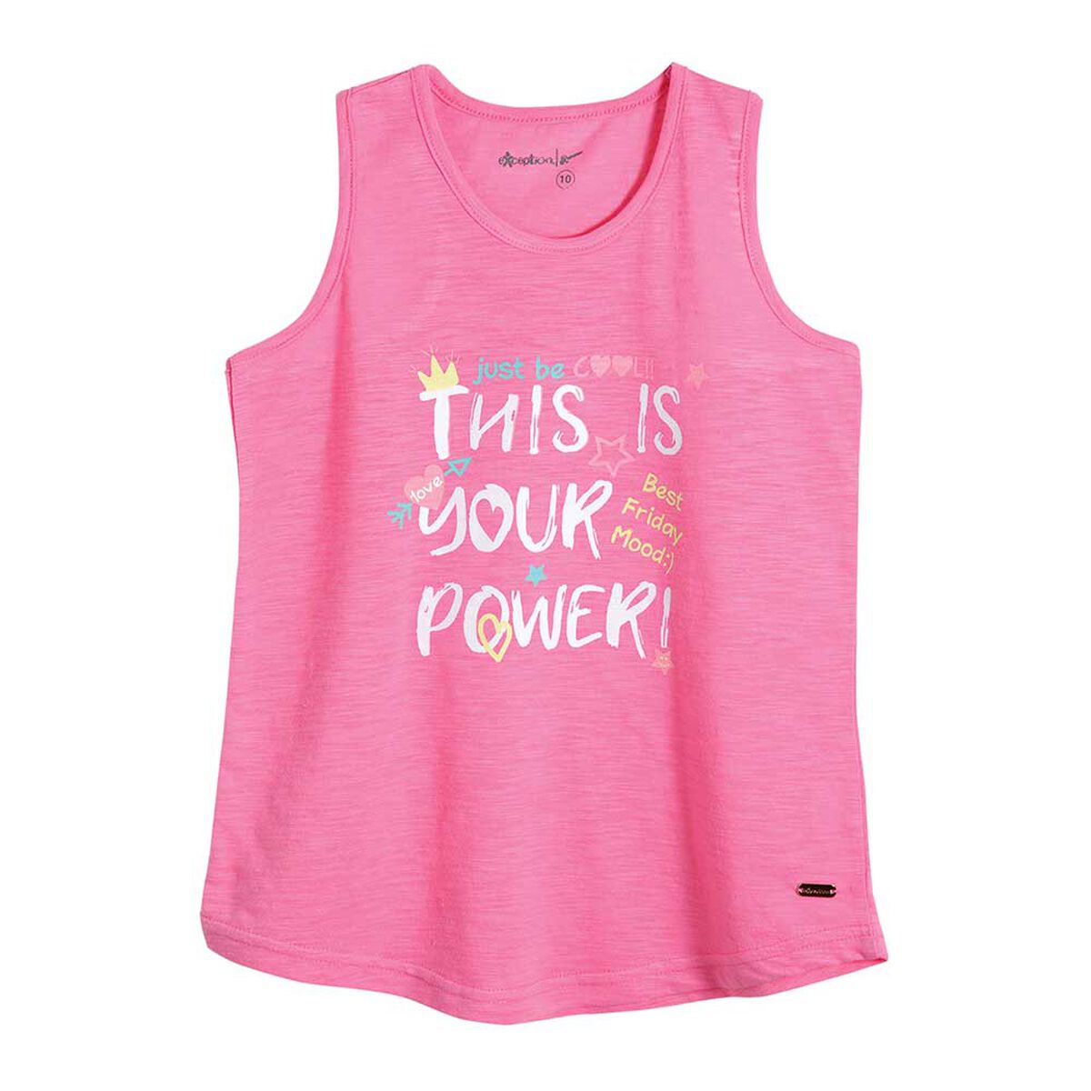Polera de Algodón Niña Exception
