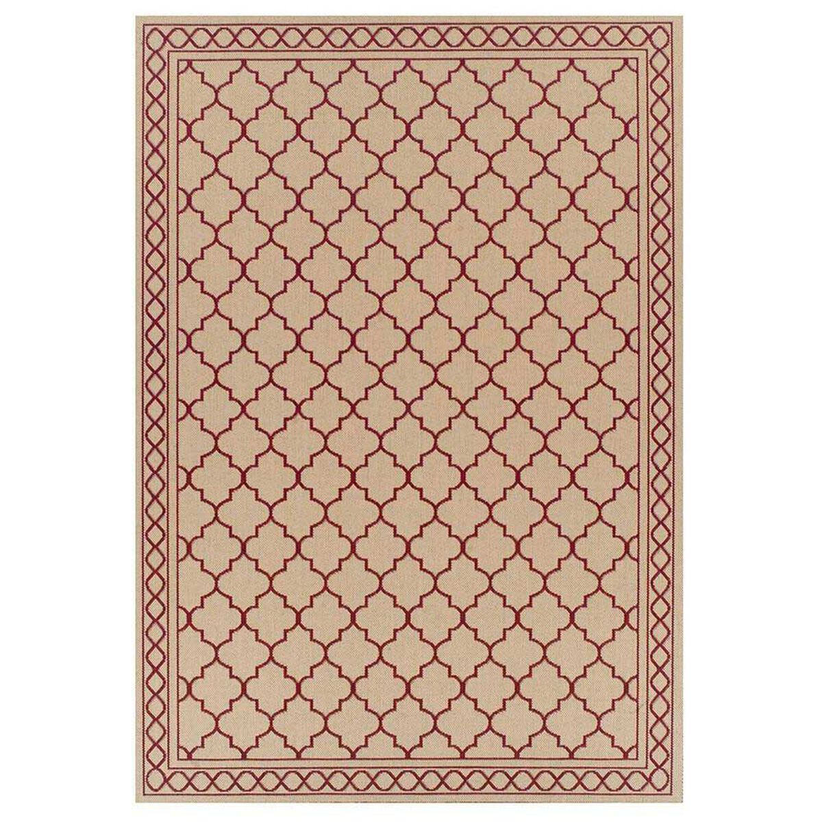 Alfombra Idetex Sisal Rojo 200 x 285 cm