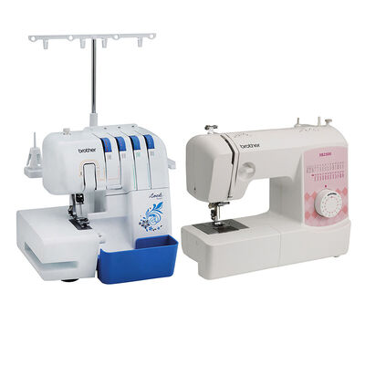 Máquina Overlock Brother 3534DT + Máquina de Coser Brother XB2500