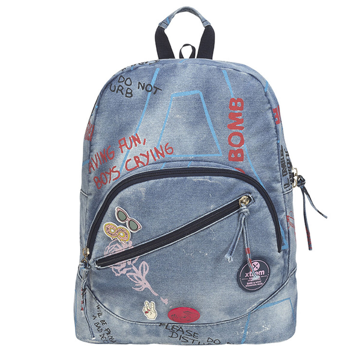 Mochila Escolar Boomerang Explosión Xtrem