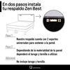 Cama Europea Latam Home 1,5 Plazas Cannon Negro