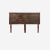 Cama Europea Rosen King Dolce + Respaldo + 2 Veladores